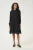 Jurk A-shape black