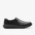 Watchet Stap Zwarte Leren Schoenen