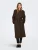 Only Onldear-trillion Long Belt Coat Pnt Noos Winterjassen Chocolate Brown