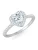 Trilani Ring  zilver / transparant