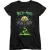 Rick And Morty UFO-T-shirt met getailleerde pasvorm voor dames (Zwart)