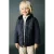 Mango Kids quilted winterjas – marineblauw