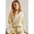Textured Knitwear Trui met Knopkraag