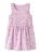 NAME IT Jurk ‘NMFVINEO’  lichtblauw / rosa / oudroze / wit