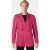 Moschino Pinstripes Print Twill Double Breasted Jacket Pink