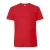 Fruit of the Loom Heren Iconic Premium Ringspun Katoen T-Shirt (Rood)