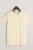 GANT Slim Fit T-Shirt ronde hals beige, Effen