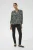 Blouse met korte mouwen Regular fit Green Leopard