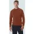 No Excess Pullover Crewneck Chenille Stretch Caramel