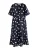 Next Jurk  navy / wit