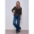 Street One Dames Basic blazer met reverskraag in Bruin