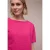 Street One Dames Shirt met structuur in effen kleur in Pink