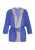 IZIA Kimono  blauw / lichtbruin