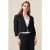 Oltre Cropped Blazer Black