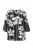Ulla Popken Shirt  zwart / wit
