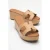 Lia Leer Platform Sandaal (Women)