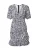 Nasty Gal Jurk  zwart / wit