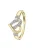 Lucardi Ring  goud / transparant