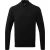 Asquith & Fox Heren Katoenen Blend Sweatshirt met ritssluiting (Zwart)
