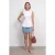 Aangesneden Katoenen Poplin Cut-out Shell Top