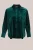 WE Fashion – Dames velvet blouse – Curve – Regular fit – Donkergroen –  Plus Size