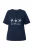 Ulla Popken Oversized shirt  marine / lichtblauw / wit