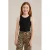 WE Fundamentals ribgebreide top zwart
