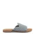 Lazamani slippers met studs blauw