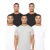 Duck and Cover Heren Caplaz Effen T-Shirt (Set van 5) (Veelkleurig)