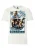 LOGOSHIRT Shirt  blauw / wit