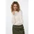 EsQualo Sweater Sleeve Studs Beige