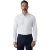Wit, slim fit, formeel overhemd met lange mouwen voor heren – JP