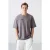 Oversized T-shirt met print en ronde hals