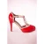 Betty Pumps in rood