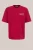 WE Fashion – Heren relaxed fit T-shirt met tekst – Relaxed Fit – Rood – Katoen –