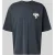 REVIEW T-shirt met logo- en motiefprint