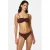 PIECES voorgevormde ssersucker strapless bandeau bikinitop PCBAOMI bruin