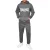 Lonsdale Heren Essential Oth-hoodie (Houtskool mergel)