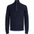 Jack & Jones Trui Pannel Knit Half Zip Blauw