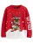 Next Trui ‘Christmas’  beige / groen / rood / wit