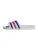 ADIDAS SPORTSWEAR Muiltjes ‘ADILETTE AQUA’  donkerblauw / rood / wit