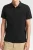 GANT Shield Poloshirt lange mouw zwart, Effen