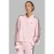 adidas Originals Terry Towel polo met lange mouwen roze/bruin
