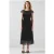 LK Bennett Anouk Midi Dress Black