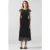 LK Bennett Anouk Midi Dress Black