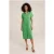 We Fashion Dress Mid Length Bright Green