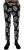 Dolce & Gabbana Mannen Wit Zwart Blad Katoen Stretch Slim Broek