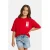 Cars T-shirt met backprint rood