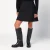 Zwarte Gequiltte Rok