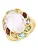 Rafaela Donata Ring  aqua / goudgeel / limoen / bordeaux / wit
